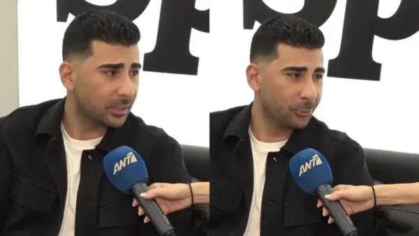 Ο Κωνσταντίνος Παντελίδης στην κάμερα του Πρωινού