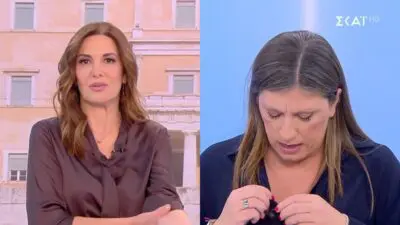 Η Φαίη Μαυραγάνη και η Ζωή Κωνσταντοπούλου