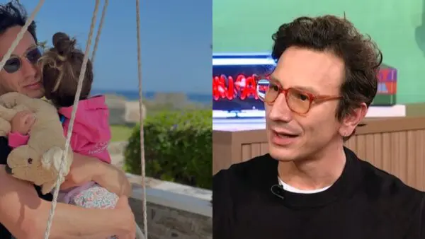 Ο Μιχάλης Σαράντης και η κόρη του