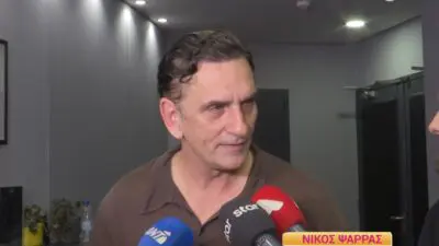 Ο Νίκος Ψαρράς