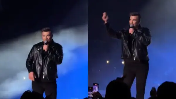 Ο Γιώργος Σαμπάνης σε συναυλία του