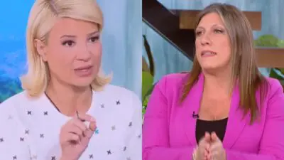 Η Φαίη Σκορδά και η Ζωή Κωνσταντοπούλου