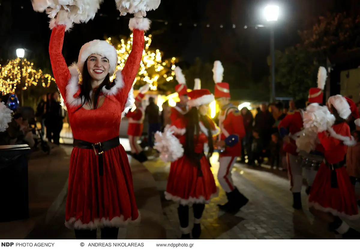 Το Χριστουγεννιάτικο χωριό στο Πεδίο του Άρεως