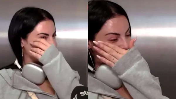 Η Δήμητρα Αλεξανδράκη κλαίει