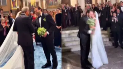 Ο γάμος του γιου του Δημήτρη Αβραμόπουλου