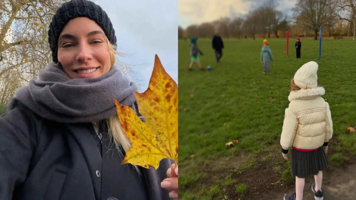 Η Δούκισσα Νομικού στο Λονδίνο μαζί με τα παιδιά της