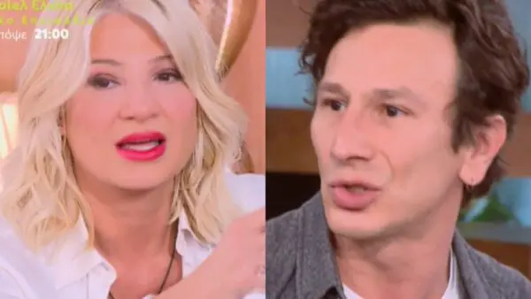 Η Φαίη Σκορδά και ο Μιχάλης Σαράντης