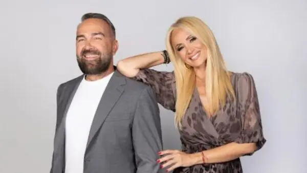 Ο Γρηγόρης Γκουντάρας και η Ναταλί Κάκκαβα