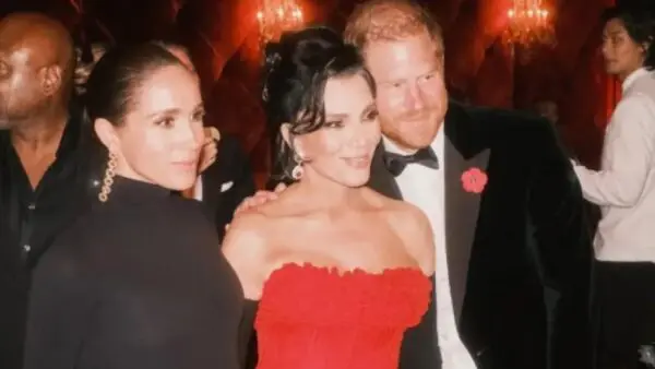 Η Κρις Τζένερ με τον Χάρι και την Μέγκαν