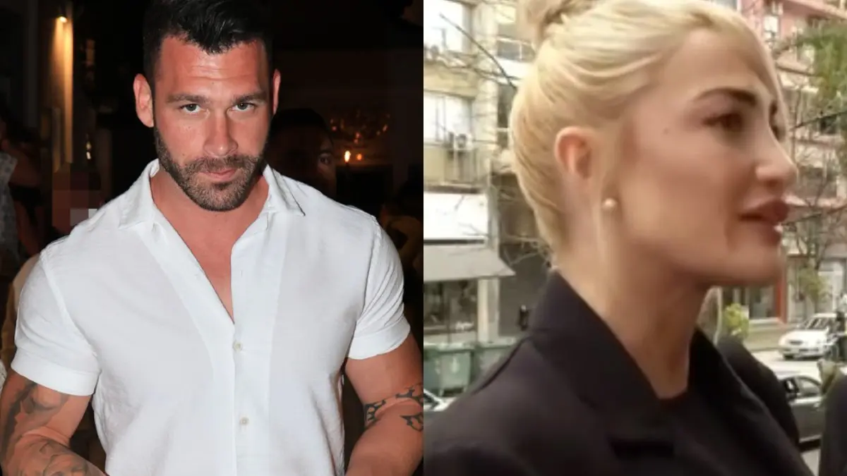 Ο Στάθης Σχίζας και η Ιωάννα Τούνη