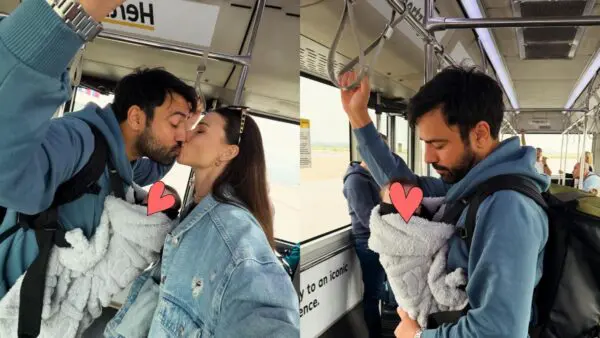 Ο Ανδρέας Γεωργίου με τη Σιμώνη Χριστοδούλου και την κόρη τους