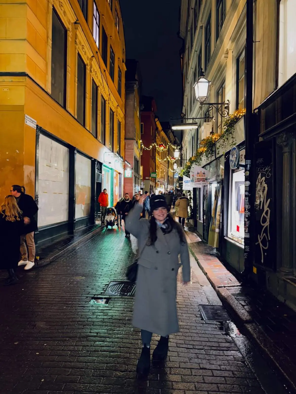 Η Δανάη Μπάρκα στη Σουηδία