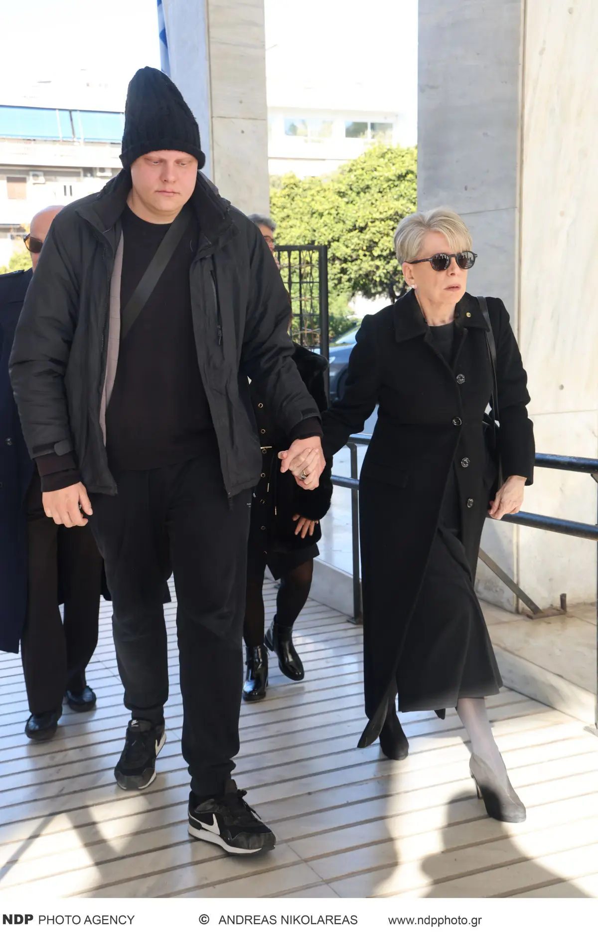 Η Έλενα Ακρίτα με τον γιο της, Παύλο Αρζόγλου