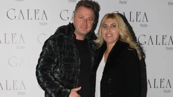 Ο Γιώργος Βελισσάρης με τη σύζυγό του, Δήμητρα Κυριακοπούλου