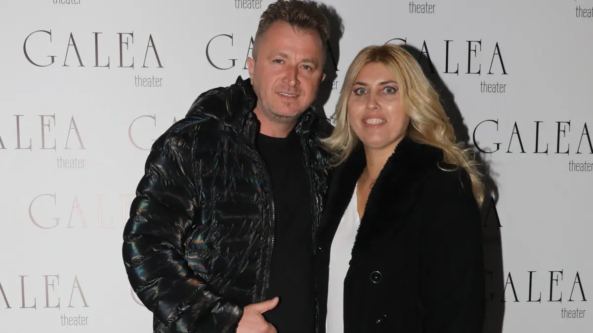 Ο Γιώργος Βελισσάρης με τη σύζυγό του, Δήμητρα Κυριακοπούλου