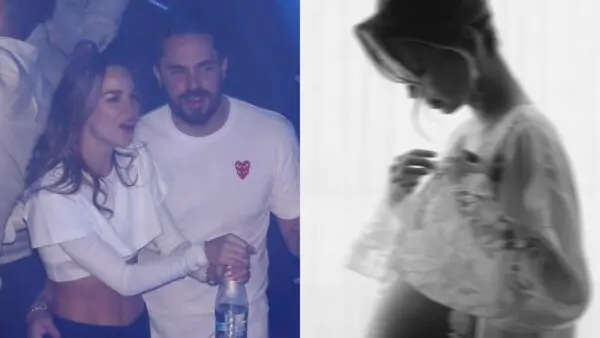 Η Πατρίτσια Μίλικ Περιστέρη στον γάμο της