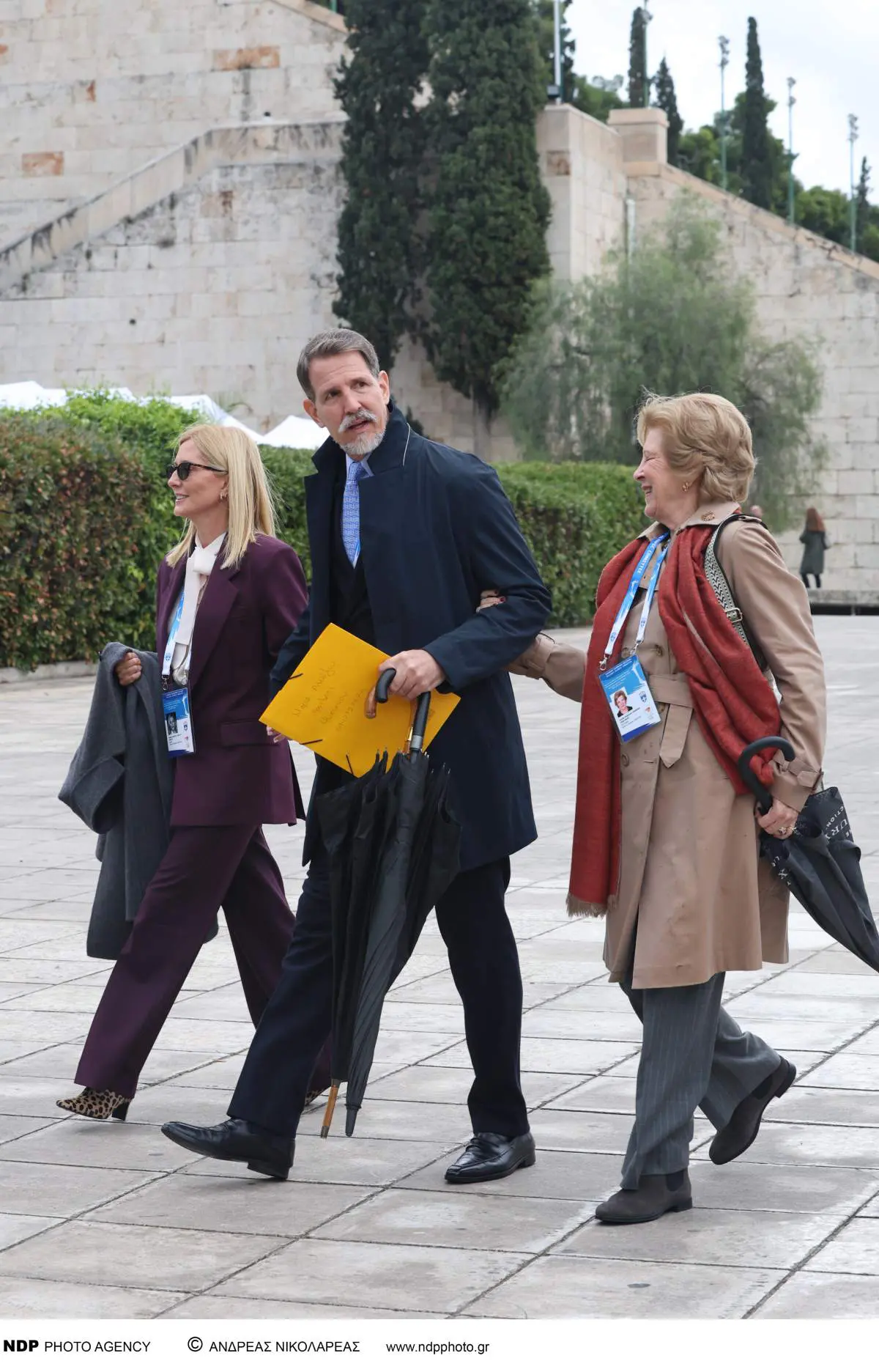 Παύλος Ντε Γκρες, Μαρί Σαντάλ, Άννα Μαρία