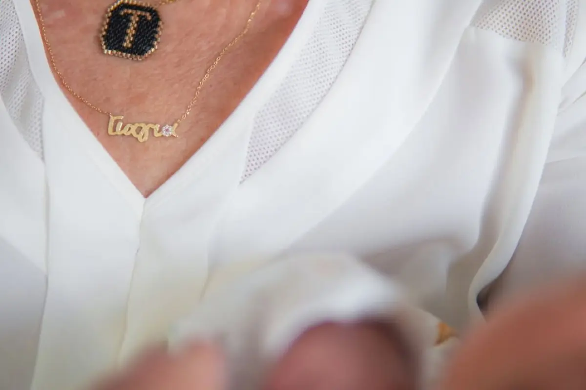 Η Τζένη Θεωνά με τους γονείς της