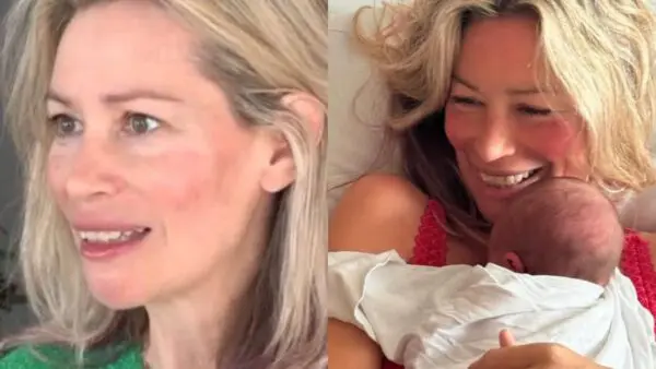 Η Άριελ Κωνσταντινίδη με την κόρη της