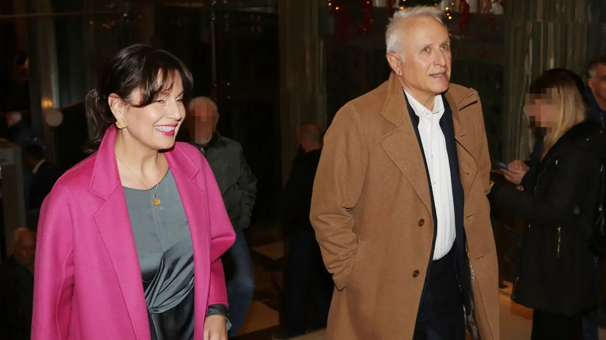 Ο Γιάννης Ραγκούσης και η Μαρίνα Κοντοτόλη