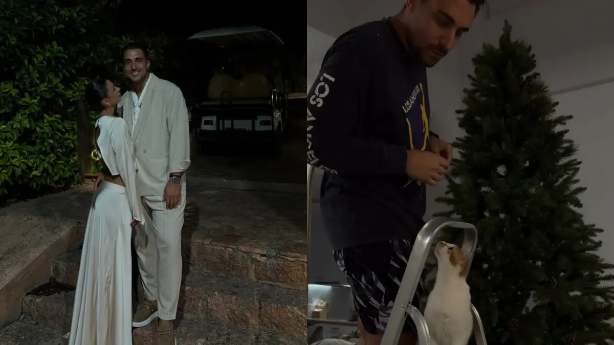 Ο Σάκης Κατσούλης και η Μαριαλένα Ρουελιώτη