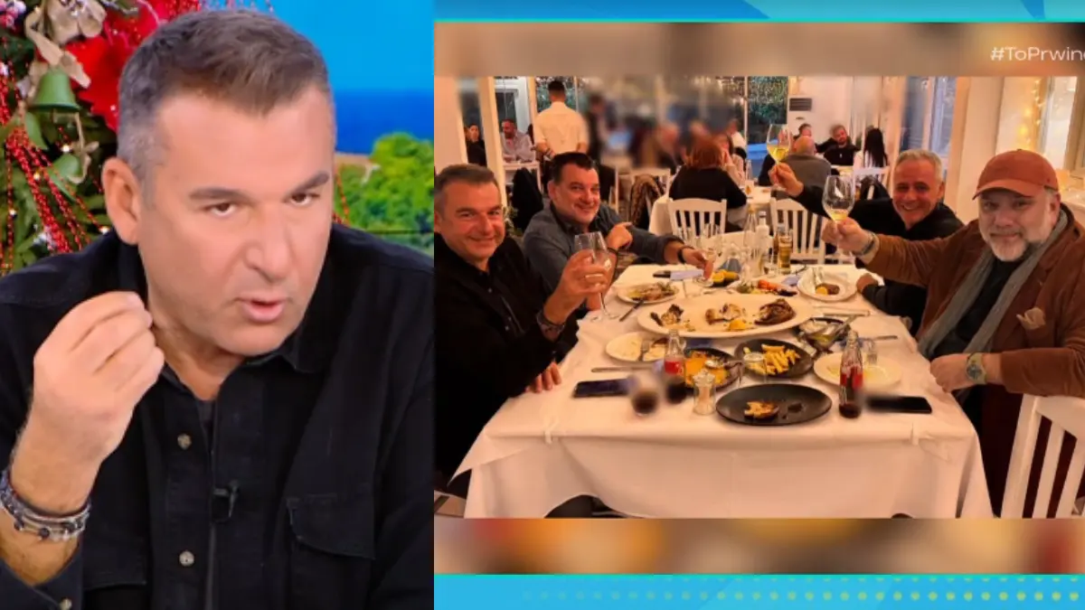 Ο Γιώργος Λιάγκας και ο Γρηγόρης Αρναούτογλου