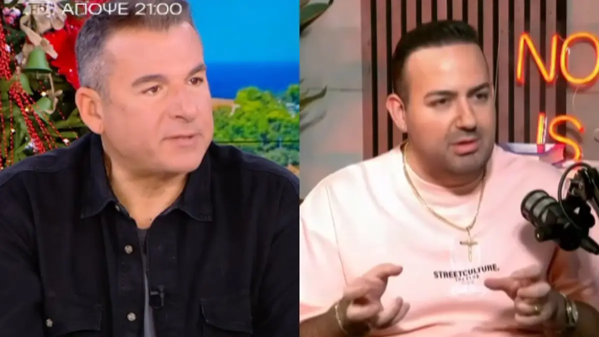 Ο Γιώργος Λιάγκας και ο Μαυρίκιος Μαυρικίου