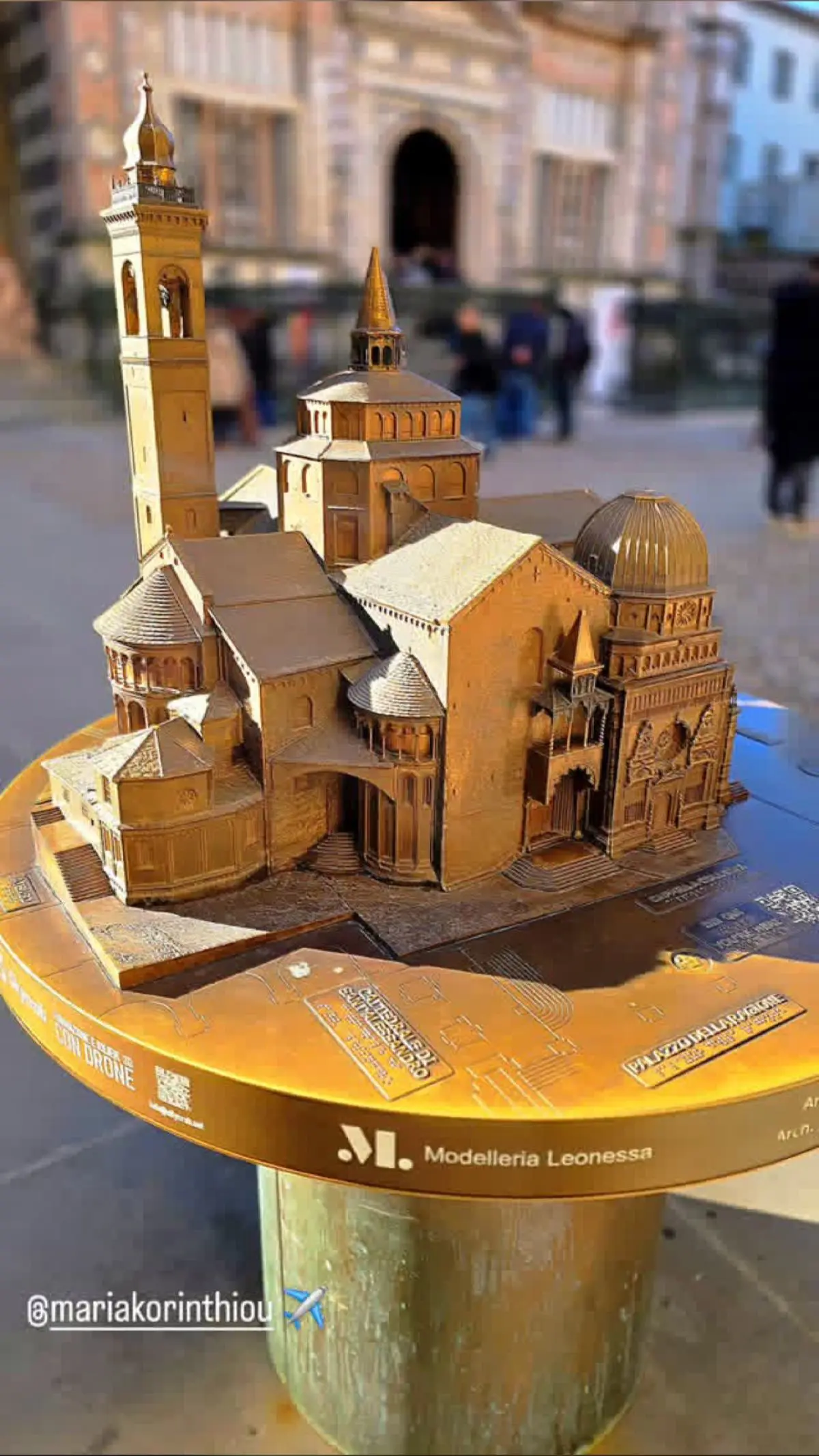 Η ανάρτηση της Μαρίας Κορινθίου στο Instagram 