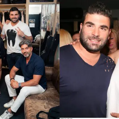 ο παντελής παντελίδης με την μητέρα του