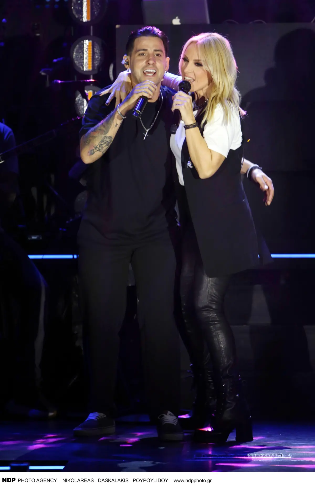 Ο Αναστάσιος Ράμμος και η Πέγκυ Ζήνα