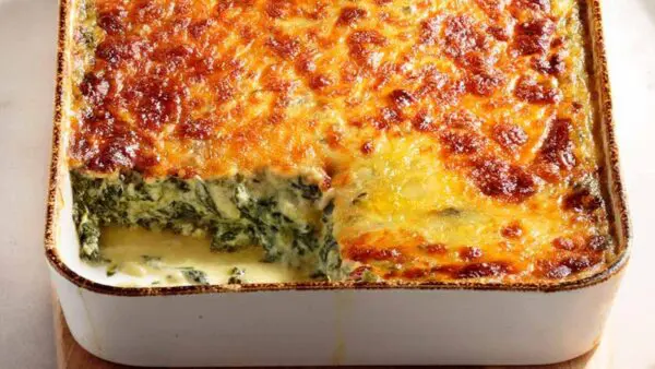 σουφλέ σπανάκι