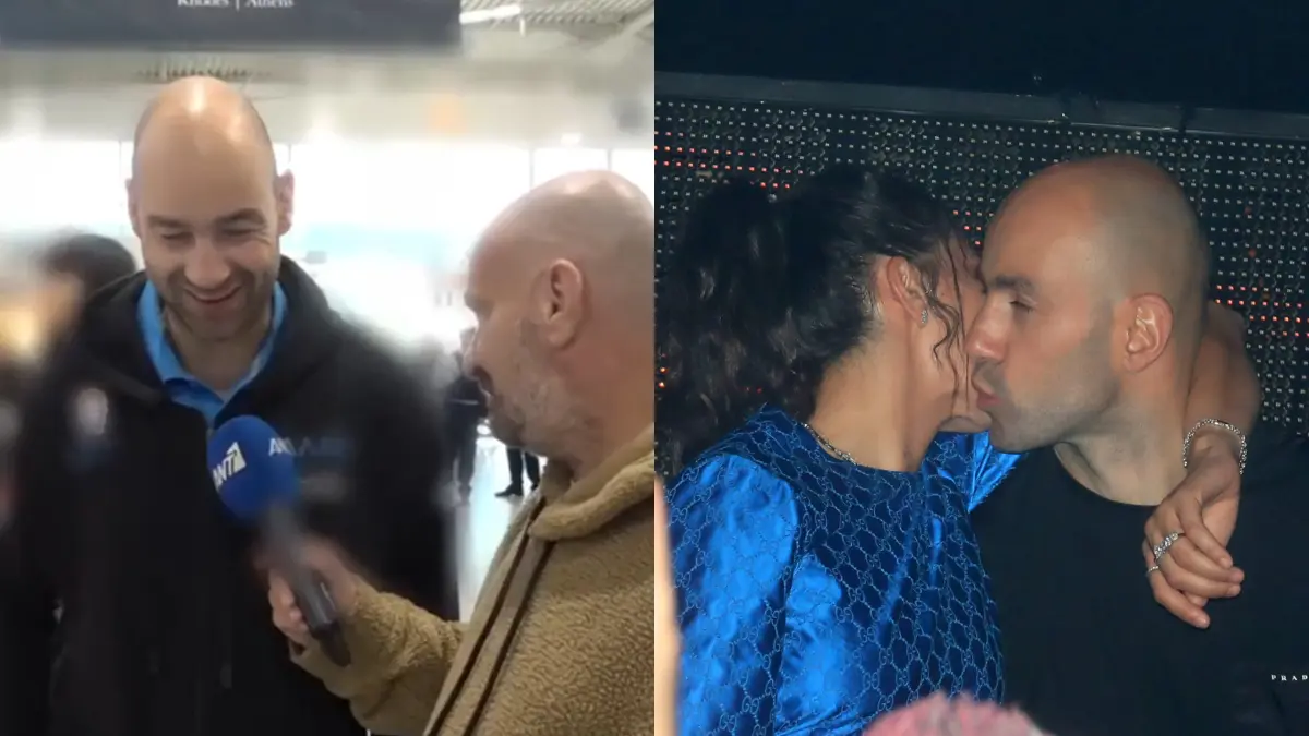 Ο Βασίλης Σπανούλης και η Ολυμπία Χοψονίδου