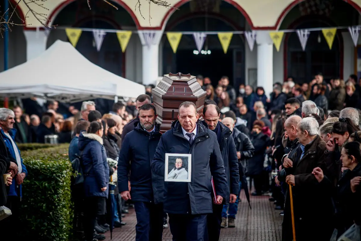 Η κηδεία της Σταυρούλας Μπουκουβάλα