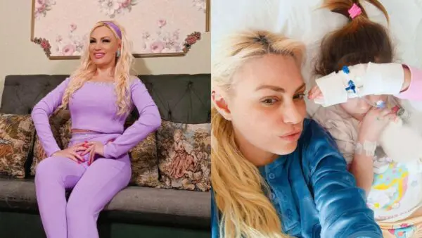 Η Γωγώ Γαρυφάλλου με την κόρη της, Πόπη