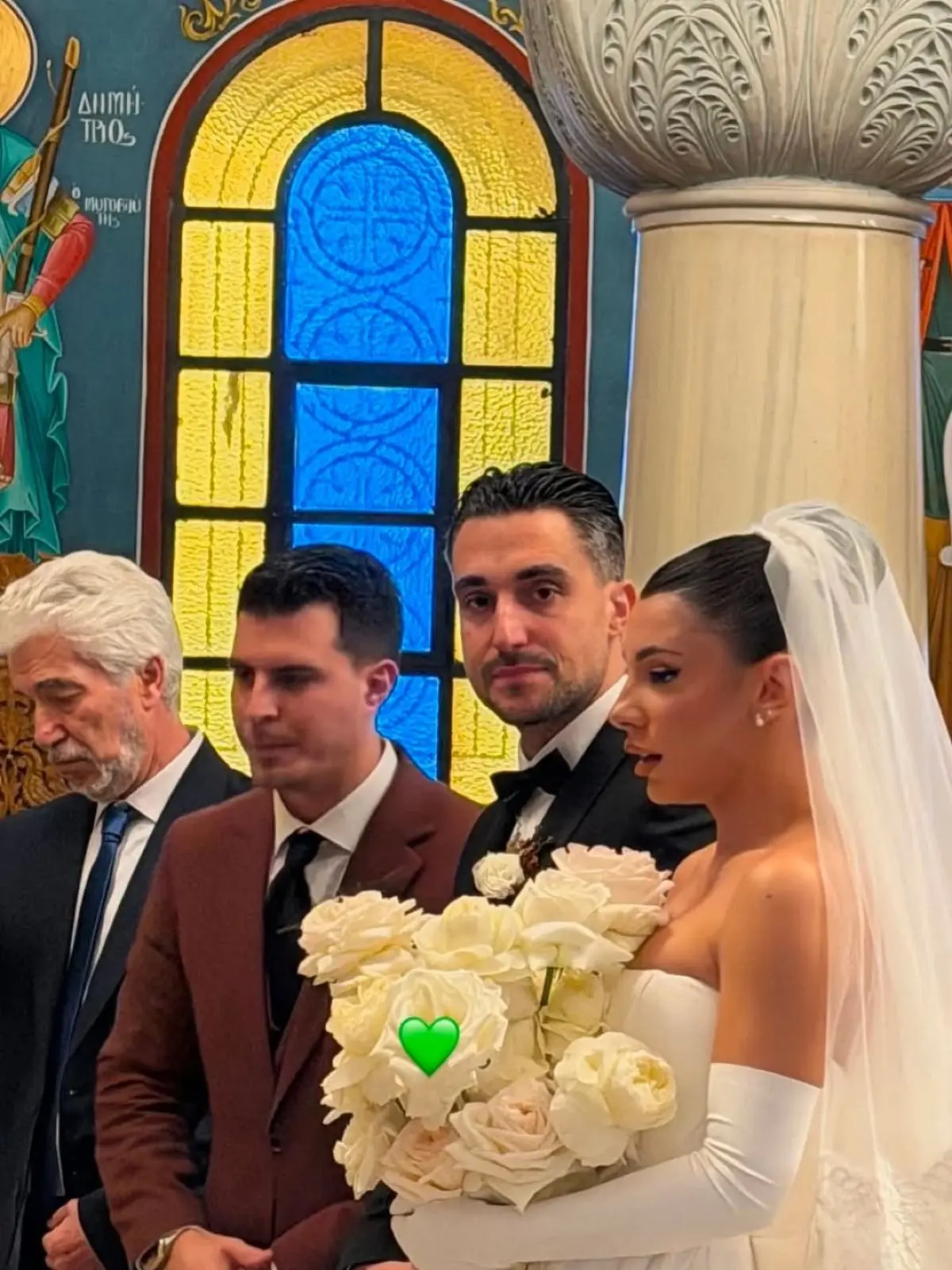 Παντρεύτηκαν ο Σάκης Κατσούλης και η Μαριαλένα Ρουμελιώτη