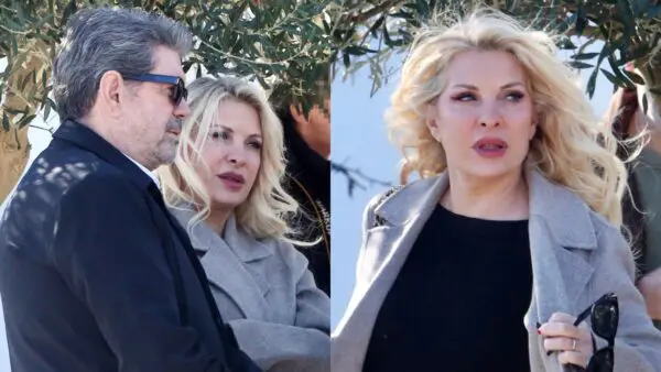 Η μενεγάκη στην κηδεία του Παπαδάκη