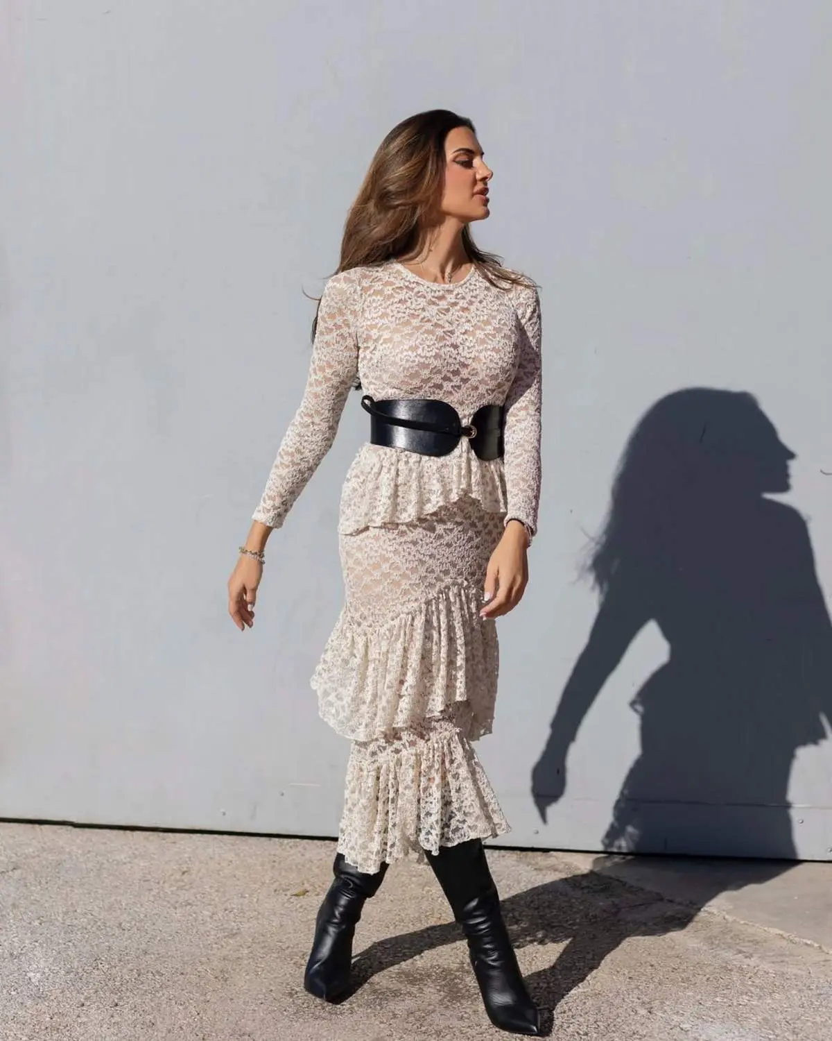 Με boho φόρεμα η Σταματίνα Τσιμτσιλή