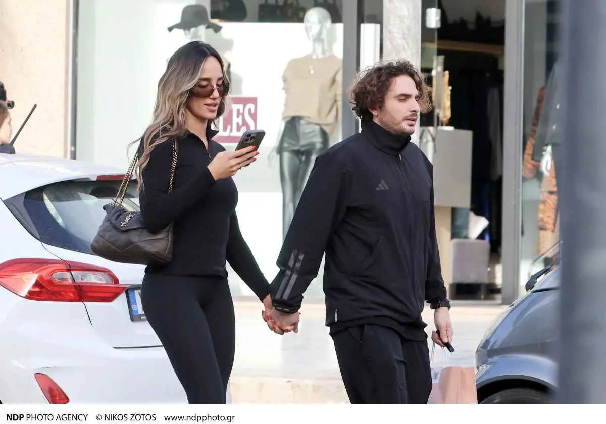 Η Έλενα Κώνστα με τον νέο της σύντροφο