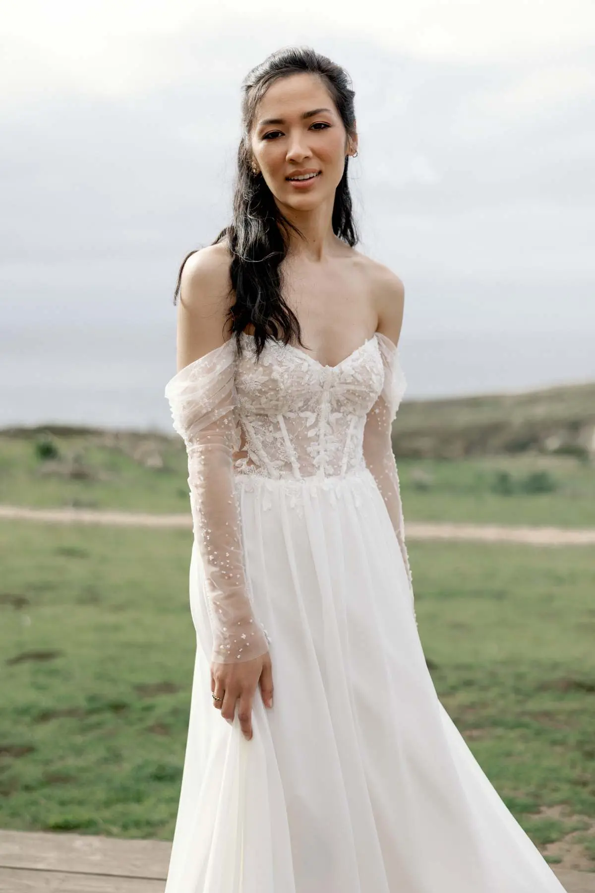 νυφικό justin alexander