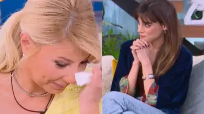 Η Φαίη Σκορδά και η Χριστίνα Χειλά Φαμέλη