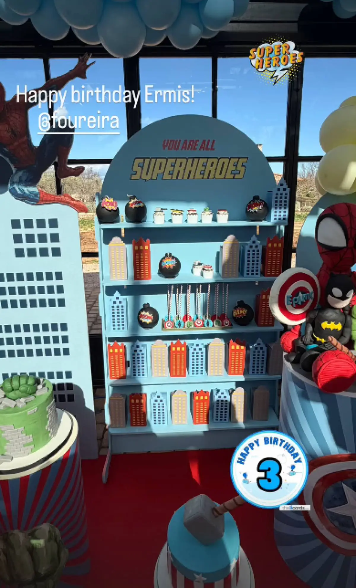 Το πάρτι γενεθλίων του γιου της Ελένης Φουρέιρα