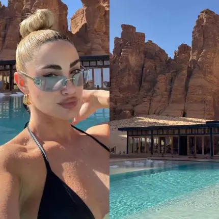 Ιωάννα Τούνη: Πόσο κοστίζει το χλιδάτο ξενοδοχείο που μένει με τον σύντροφό της στην Έρημο – Τιμές