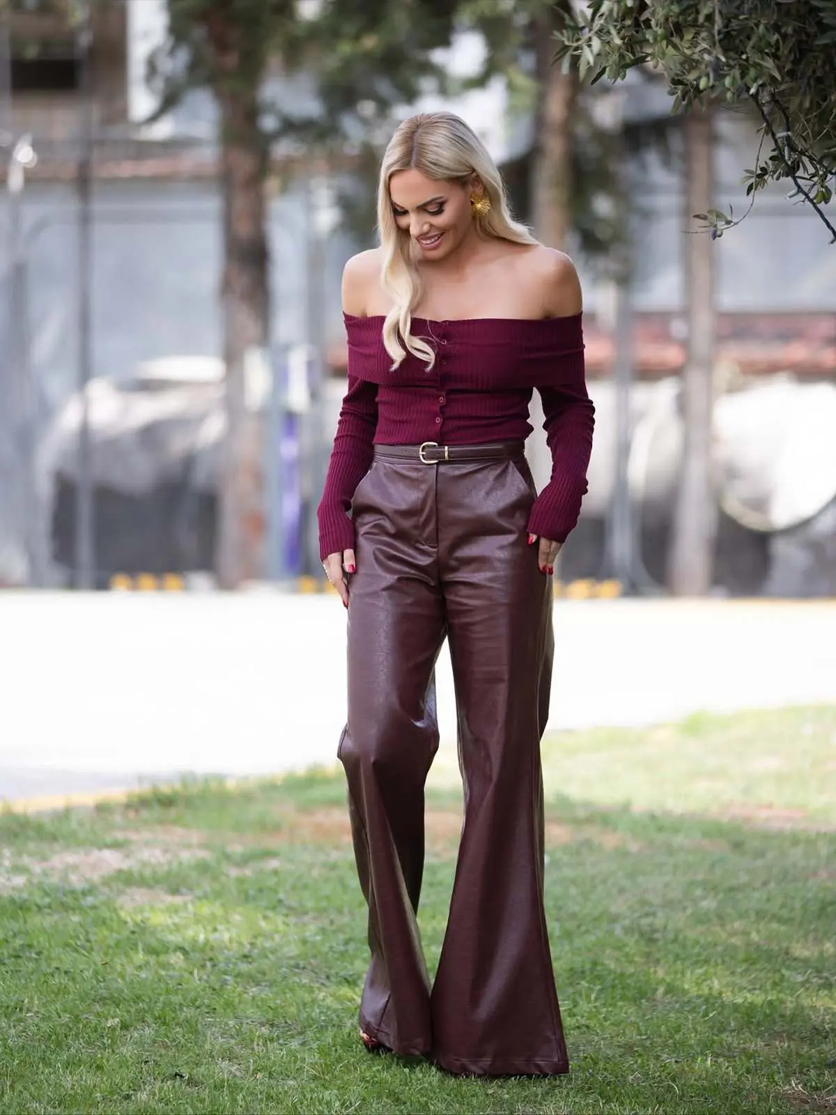 H Ιωάννα Μαλέσκου στον δρόμο