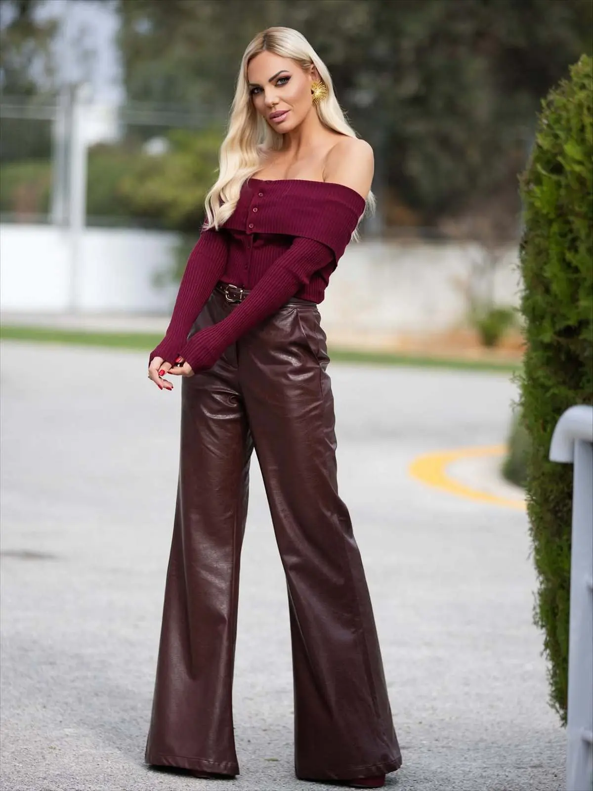 H Ιωάννα Μαλέσκου στον δρόμο