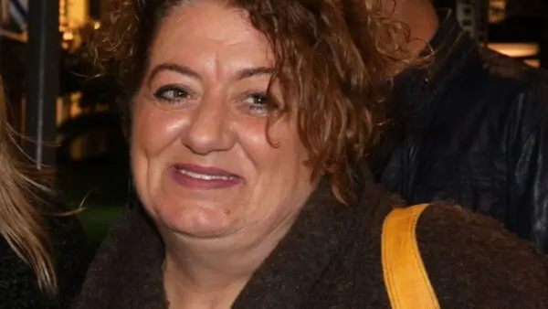 Η Μαρία Αντουλινάκη σε δημόσια έξοδό της