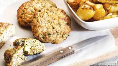 μπιφτέκια κοτόπουλου