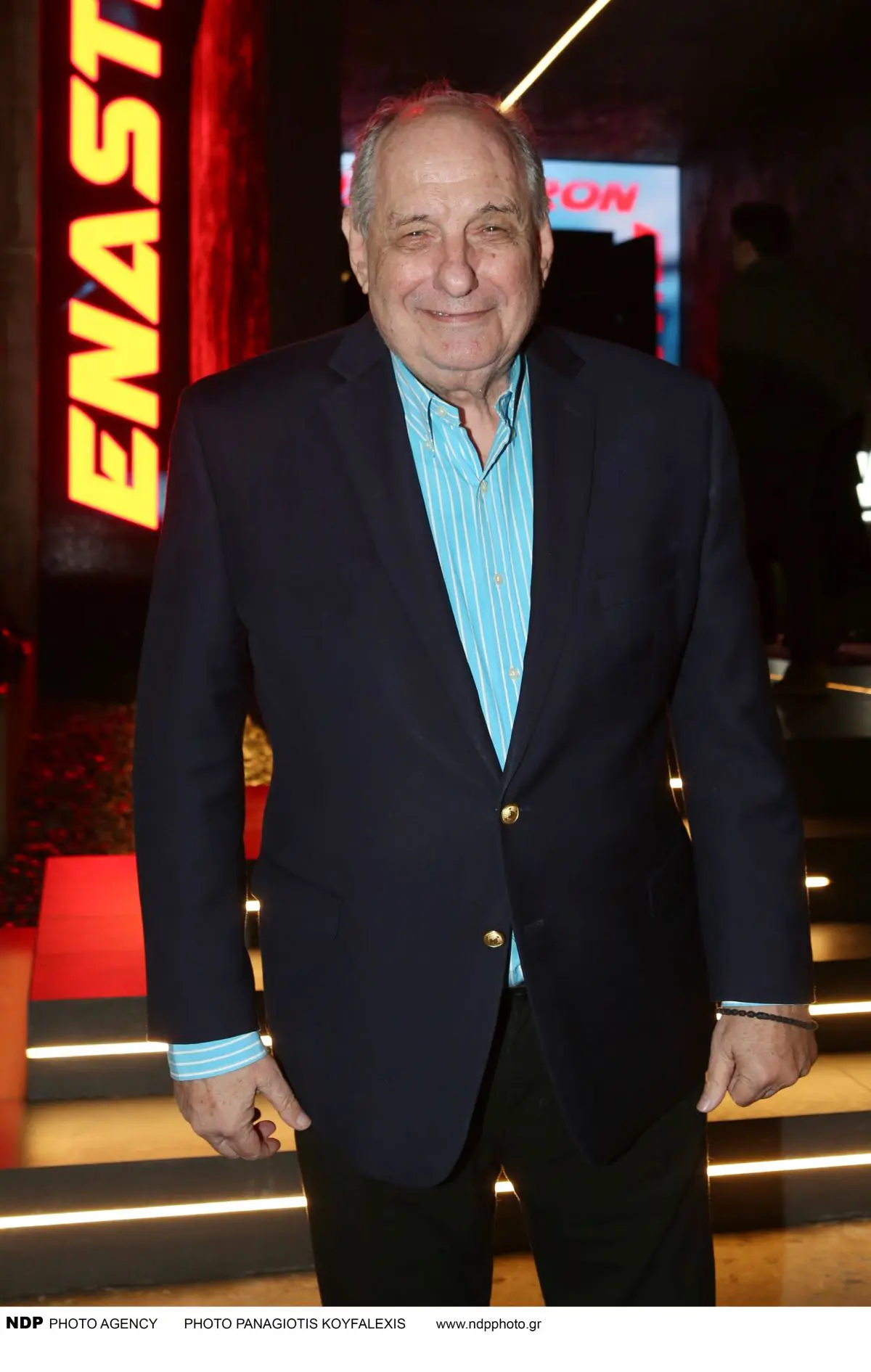 Ο Τέρενς Κουίκ στην κοπή της πίτας του ΑΝΤ1