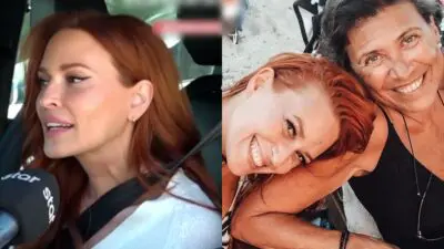 Η Σίσσυ Χρηστίδου με τη μαμά της