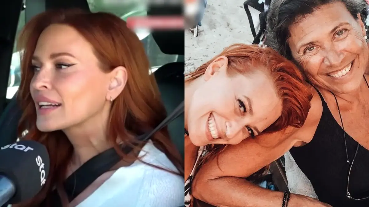 Η Σίσσυ Χρηστίδου με τη μαμά της