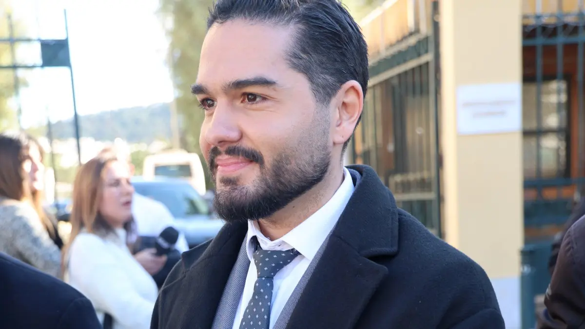 O Χρήστος Μάστορας έξω από τα δικαστήρια